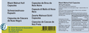 Black Walnut Hull CAPSULES (freeze dried), 300 mg 50 capsules