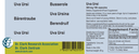 Uva Ursi, 500 mg 100 capsules