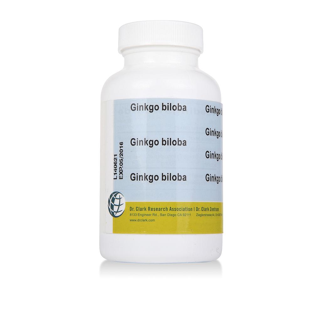 Extrait de Ginkgo, 60 mg 100 capsules