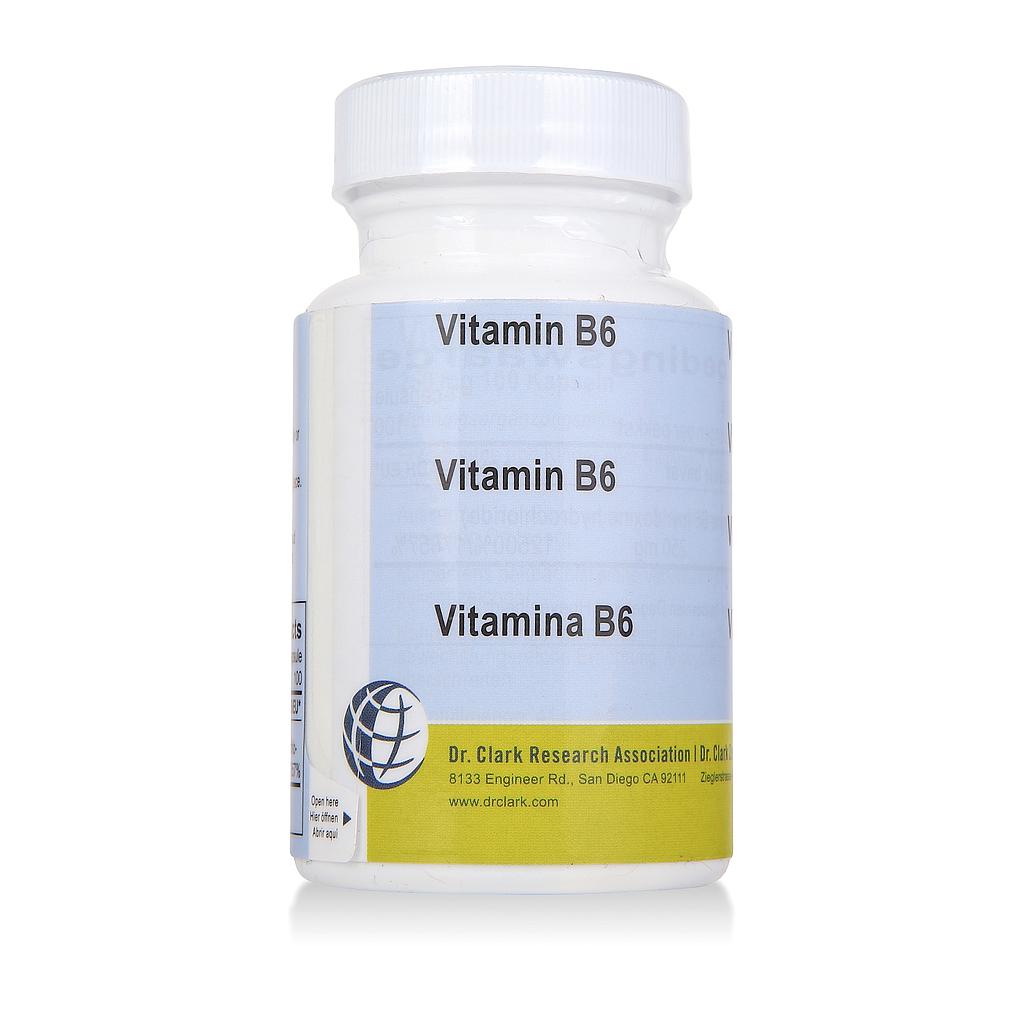 Vitamin B6, 21 mg 250 capsules