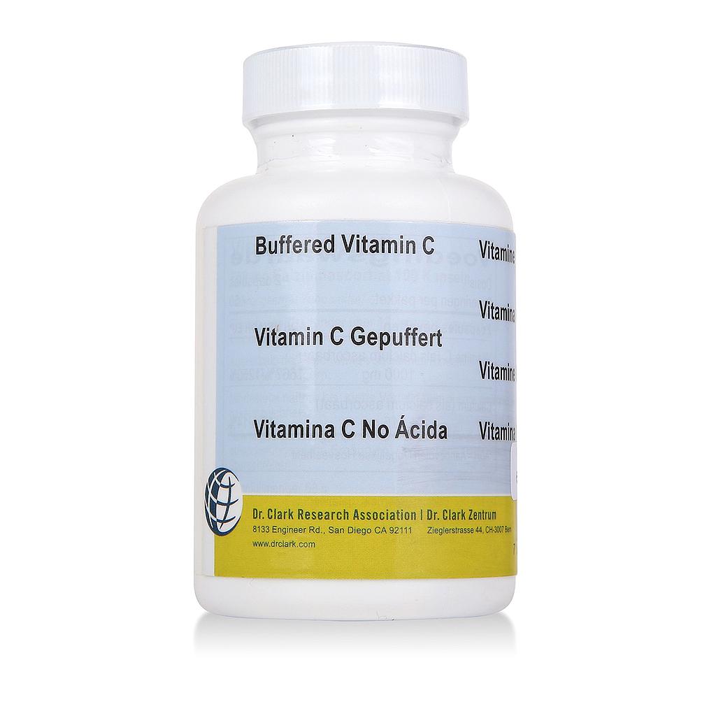Vitamin C Kapseln gepuffert (Kalziumascorbat), 500 mg 100 Kapseln 