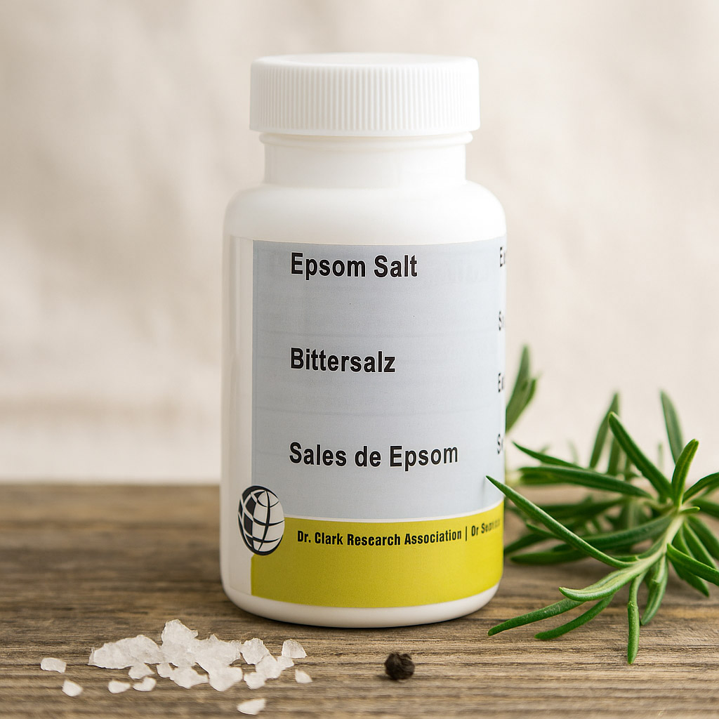 Sali Epsom per la Pulizia del Fegato, 965 mg 60 capsule
