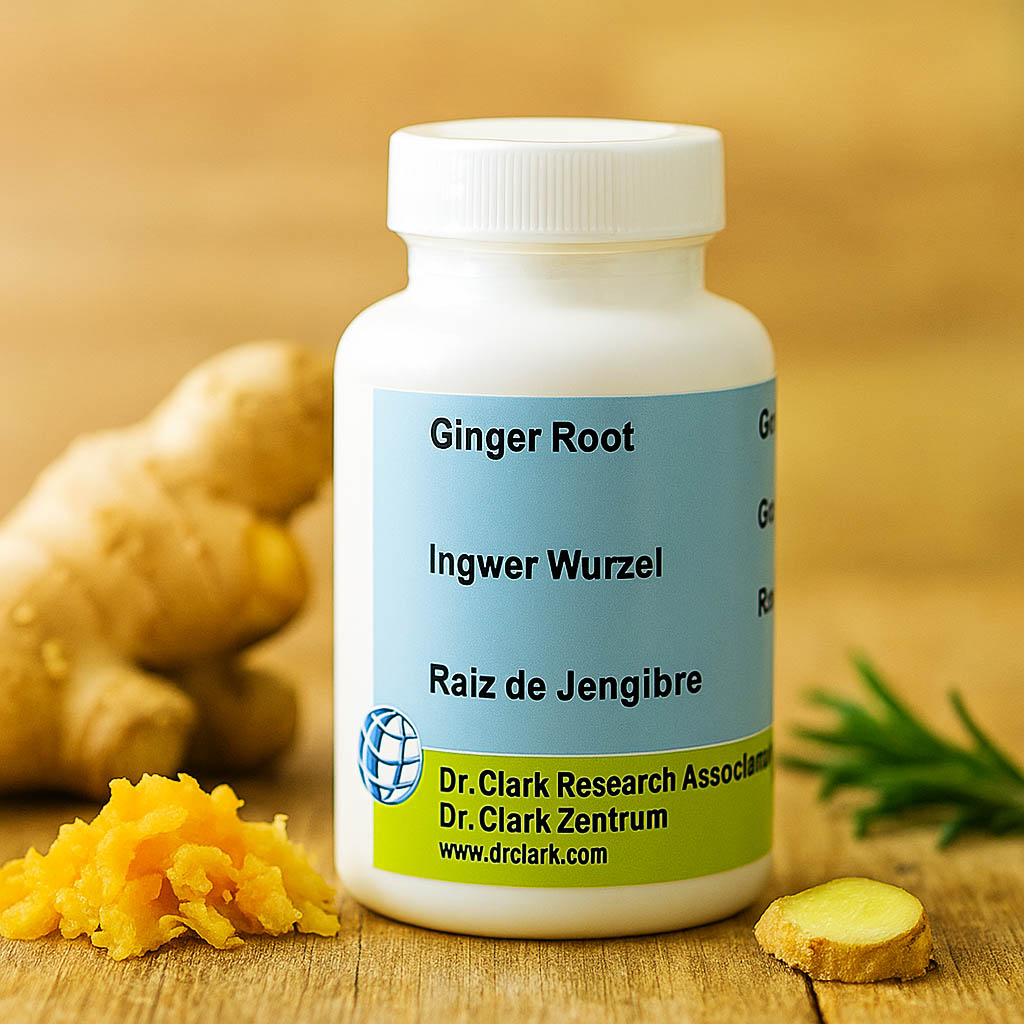 Ginger Root, 500 mg 100 capsules