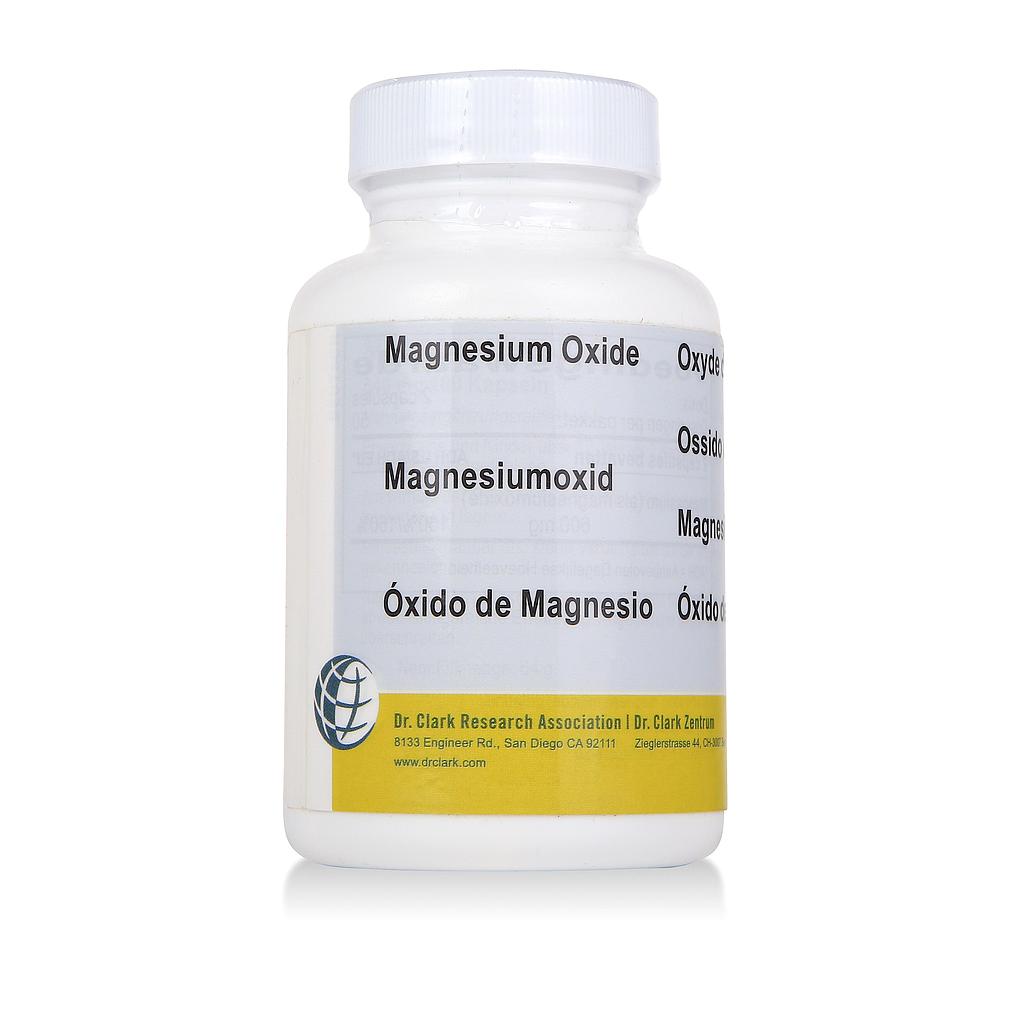 Magnesium Oxide, 540 mg (= 300 mg Magnesium) 100 capsules
