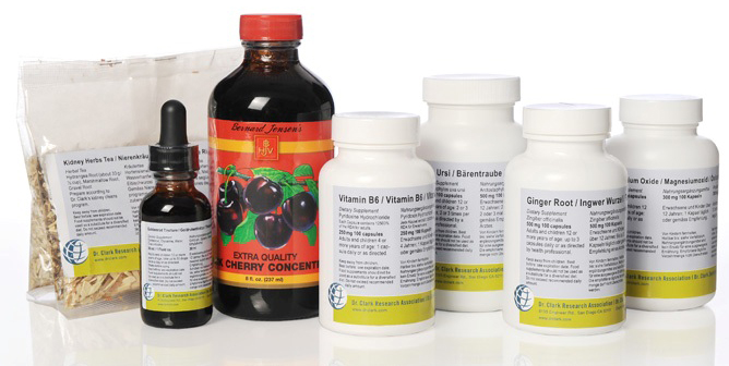 Nierenkur komplett gemäss Dr. Hulda Clark