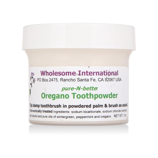 [OREGANO_ZAHNPULVER] Polvo Dental con Orégano, 3 oz (90 g)