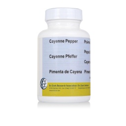 [CAY100] Cayenne Pepper, 475 mg 100 capsules