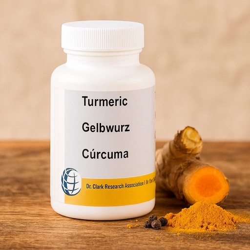 [TUR120] Turmeric (Curcuma), 600 mg 120 capsules